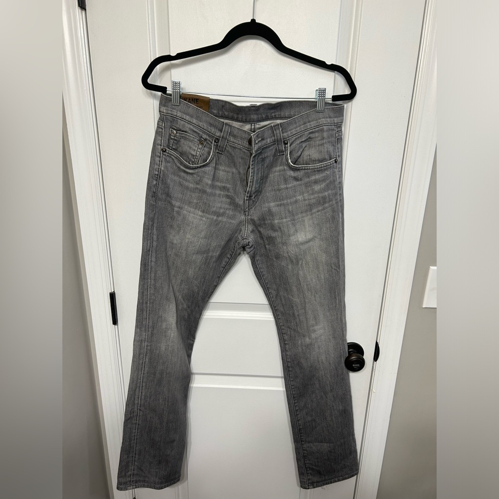 J brand men’s jeans in grey. Size 32 waist.